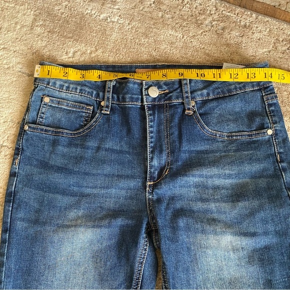 Joe's Jeans Skinny Jeans Medium-Dark Wash Mid Rise No Distressing: 14 - Picture 7 of 11